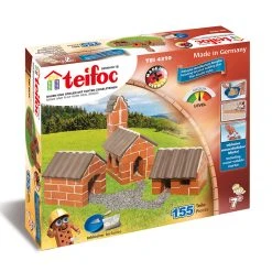 Eitech Teifoc TEI 4310 Bausatz "Dorf" Mit Echten Ziegeln -Le Toy Van Geschäft TEI4310 3 Dorf