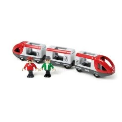 Brio 33505 Moderner Roter Reisezug Für Holzeisenbahn
