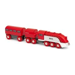 Brio 33557 Streamliner Dampfzug Für Holzschienenbahn