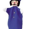 Kersa 60251 Handpuppe "Polizist" Blau Für Puppentheater Holzkopf