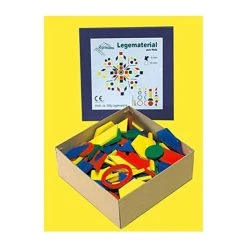 Egermann 2239 Mosaik-Legespiel Legematerial 200g, 6mm Gemischt Bunt Aus Holz