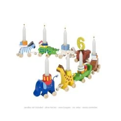 Goki GK108 Geburtstagskarawane Geburtstagszug Mit Tieren