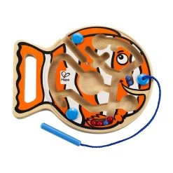 Hape E1700 Magnetspiel "Dicker Fisch" Motorikspiel Holz