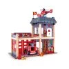 Hape E3023 Große Großstadt-Feuerwache Holz
