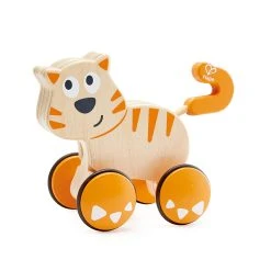 Hape E0363 Rollkätzchen Dante Nachziehtier Holz