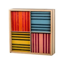 KAPLA-Holzplättchen 100er Box Octocolor Bunt Pinienholz Baukasten Holzbausteine -Le Toy Van Geschäft kapla 100 octocolorDS0J1nPTH3DYZ
