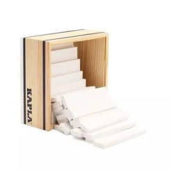 KAPLA-Holzplättchen 40er Box Weiss Pinienholz Bausteine 13 KAPLA-Holzplättchen 40er Box Weiss Pinienholz Bausteine -Le Toy Van Geschäft kapla 40 weiss 1