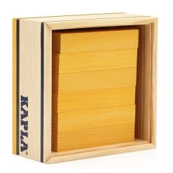 KAPLA-Holzplättchen 3 X 40er Box Pinienholz Hellblau Grün Gelb 11 KAPLA-Holzplättchen 3 X 40er Box Pinienholz Hellblau Grün Gelb -Le Toy Van Geschäft kapla 40er gelb bnpR