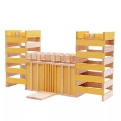 KAPLA-Holzplättchen 40er Box Gelb Pinienholz Bausteine Baukasten 10 KAPLA-Holzplättchen 40er Box Gelb Pinienholz Bausteine Baukasten -Le Toy Van Geschäft kapla 40er gelb 3