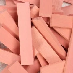 KAPLA-Holzplättchen 40er Box Rosa Pinienholz Bausteine -Le Toy Van Geschäft kapla 40er rosa 5