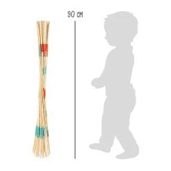 Legler 12030 Riesen Mikado "Active" 90cm -Le Toy Van Geschäft legler 12030 riesen mikado active 90cm 15505 12030