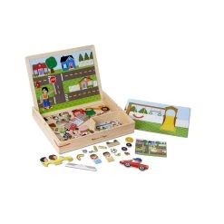 Melissa & Doug 19918 Magnetisches Holzbilderpaarspiel Memo