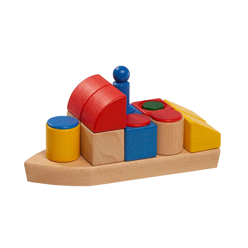 Nic 2131 Cubio Holzbaukasten "Schiff" 3 Nic 2131 Cubio Holzbaukasten "Schiff"