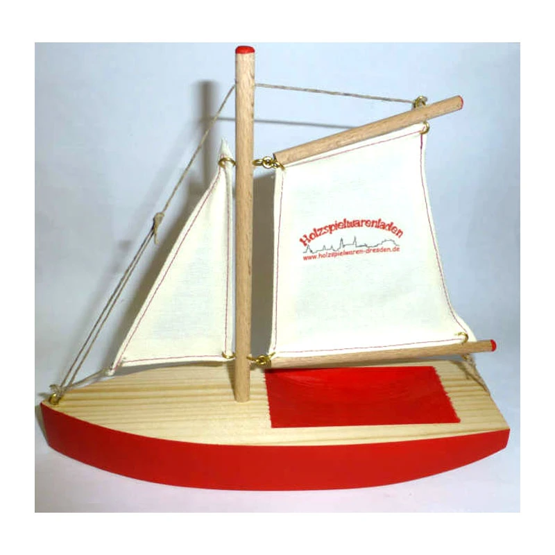 Ogas 2054 Segelschiff Mit "holzspielwaren-dresden.de" Logo Segelboot Aus Holz 3 Ogas 2054 Segelschiff Mit "holzspielwaren-dresden.de" Logo Segelboot Aus Holz