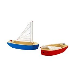 Ogas 2132 Holzboot Segelboot 22 Cm Lang Aus Holz