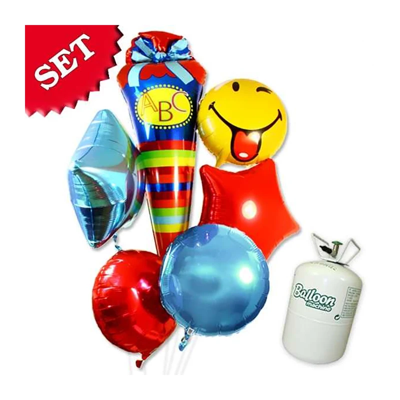 Sonstige Ballongas-Set "Einschulung" Schuleinführung (Gas Nicht Enthalten) 3 Sonstige Ballongas-Set "Einschulung" Schuleinführung (Gas Nicht Enthalten)