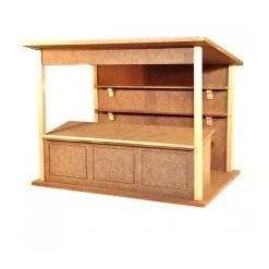Dolls House Emporium Dolls House DH514 Bausatz Marktstand Holz 1:12 Für Puppenhaus