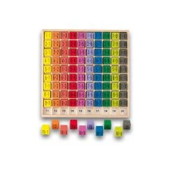 Ulysse 3864 Rechenbrett "Addition" 1-20 Holz Bunt