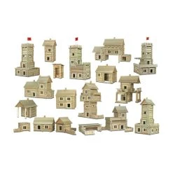 Walachia W25 "Vario Massive" 209-teilig Holzbaukasten