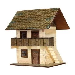 Walachia W6 "Speicher" Modellbaukasten Getreidespeicher Maßstab 1:32 Holz